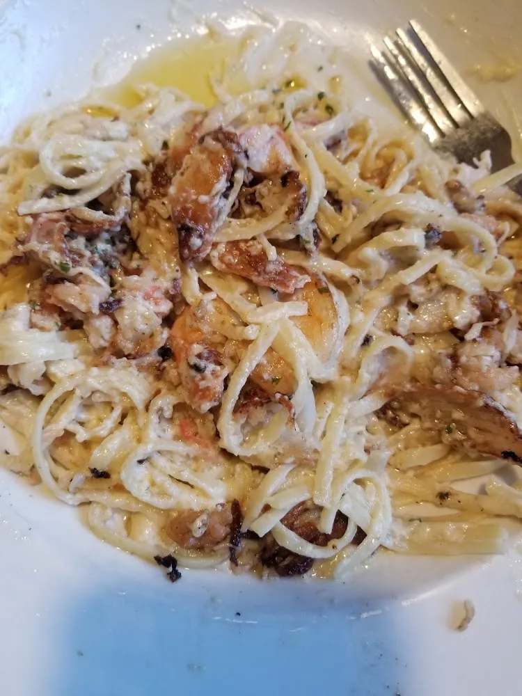 Seafood Alfredo